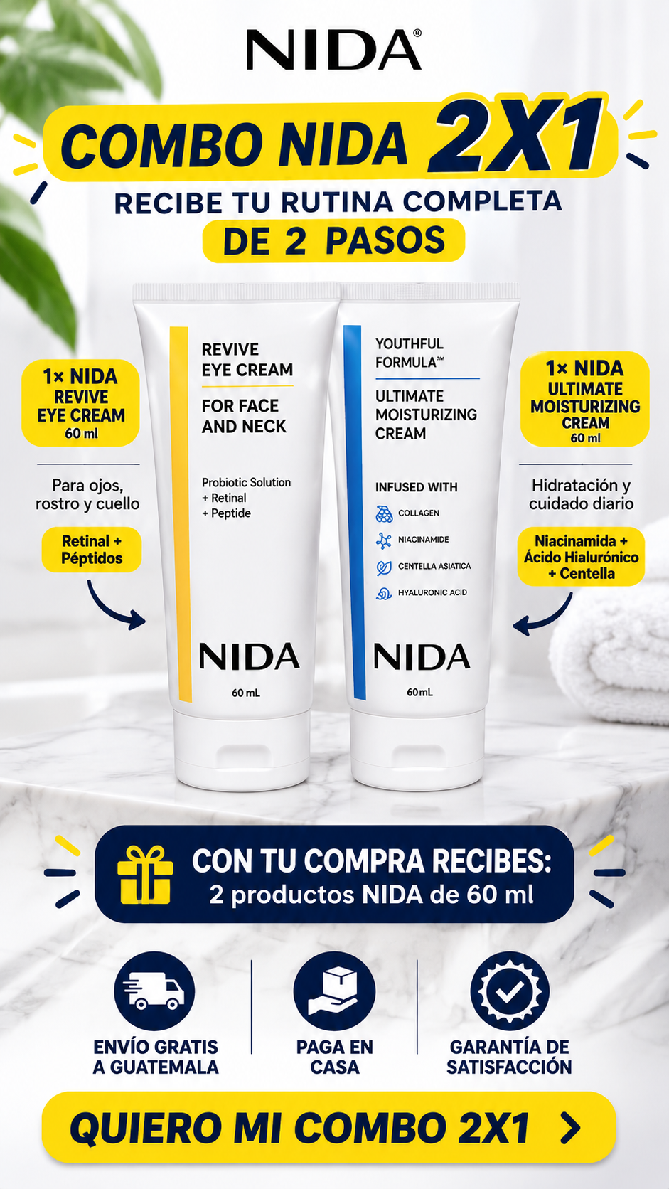 COMBO NIDA 2X1 – TU RUTINA COMPLETA PARA UNA PIEL MÁS JOVEN Y RADIANTE