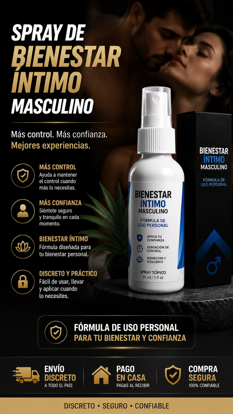 SPRAY DE BIENESTAR MASCULINO