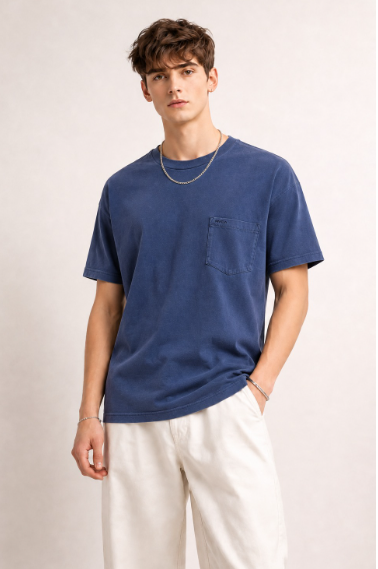 Camisa Premium con Bolsillo | Pack de 5 camisas con estilo retro para renovar tu armario