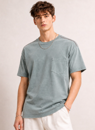 Camisa Premium con Bolsillo | Pack de 5 camisas con estilo retro para renovar tu armario