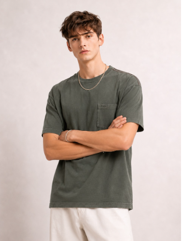 Camisa Premium con Bolsillo | Pack de 5 camisas con estilo retro para renovar tu armario