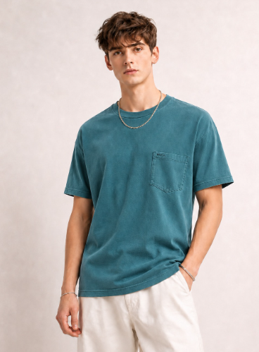 Camisa Premium con Bolsillo | Pack de 5 camisas con estilo retro para renovar tu armario