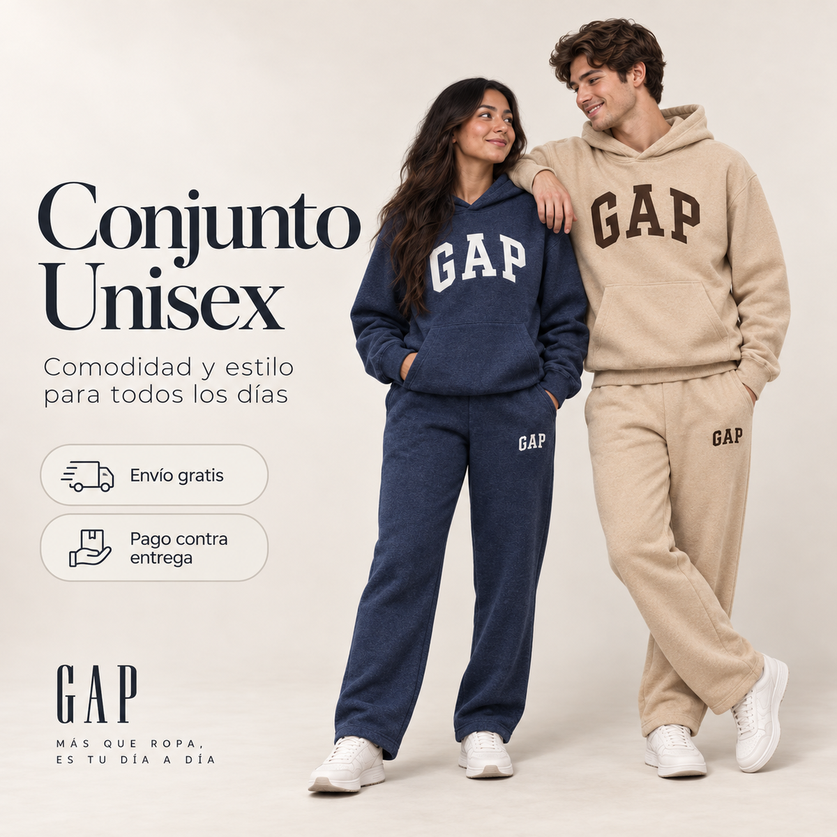 Conjunto Unisex GAP™ | Comodidad, estilo y libertad para acompañarte en cada momento