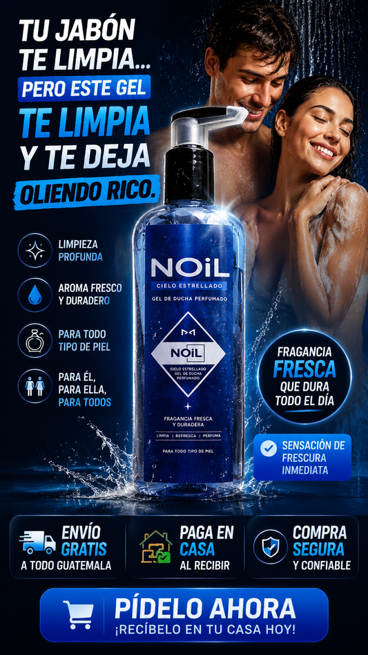 Gel de Ducha unisex NOIL X 500 ML