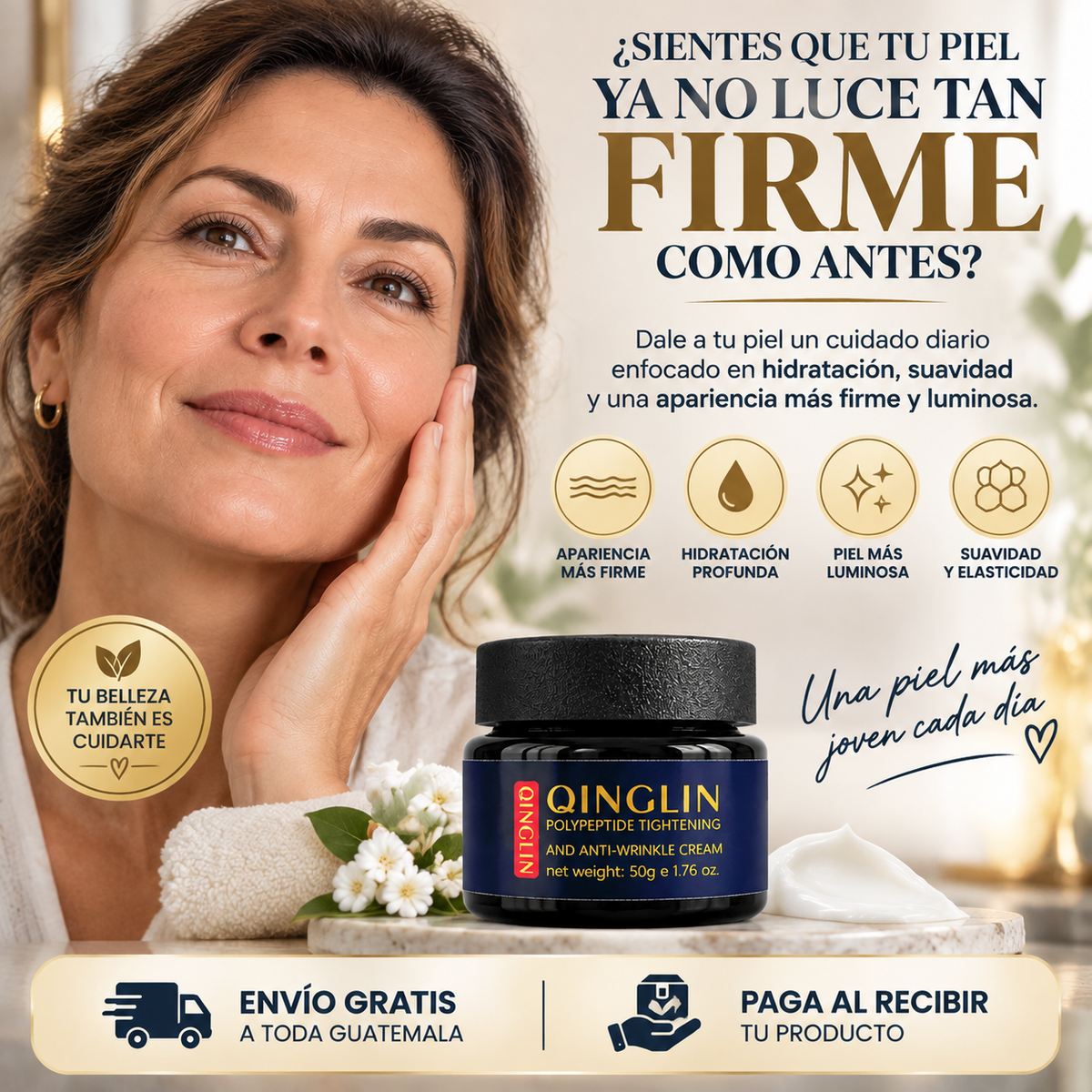 QINGLIN – Tu aliado diario para cuidar la apariencia de arrugas y líneas de expresión