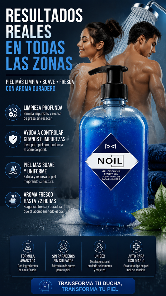 NOIL: El gel de ducha que cambió mi rutina de piel x450 ML