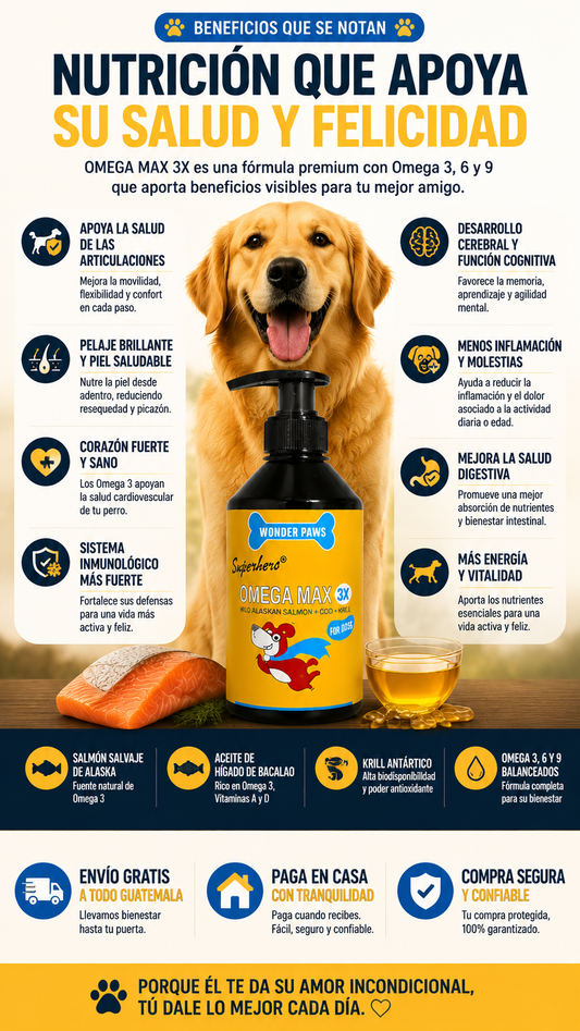suplemento líquido para perros- Wonder Paws