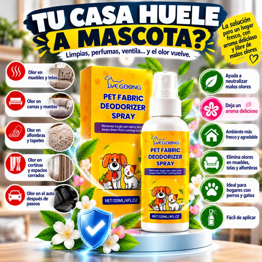 ¿TU CASA HUELE A MASCOTA AUNQUE LIMPIES?